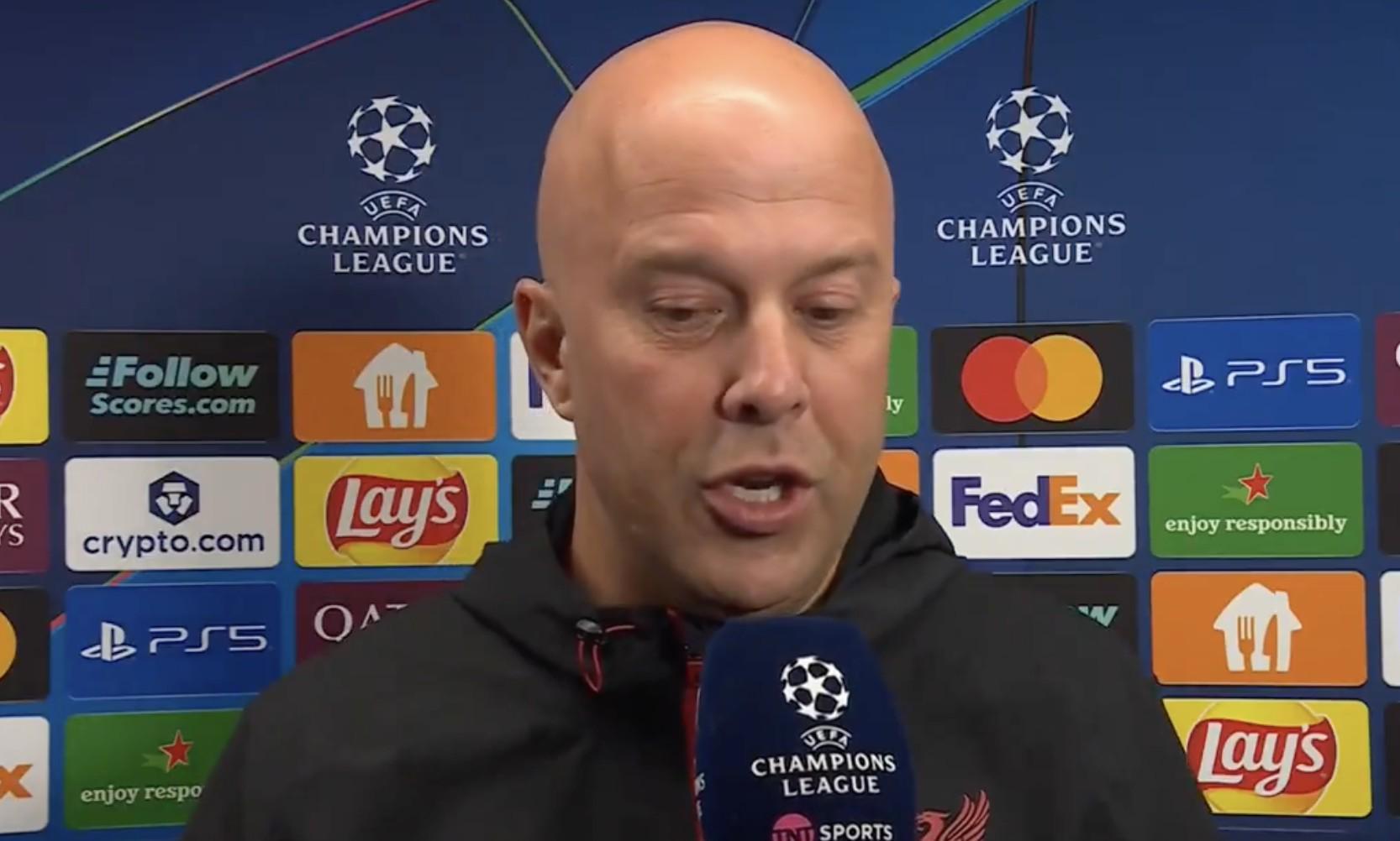 开云体育-斯洛特:我从不会怀疑我的球员,我知道他们已付出了全部努力